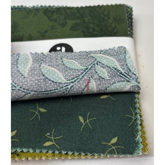 Andover Fabrics Evergreen 5"x5" Cotton Quilting Fabric Charm Pack 42 Pieces - Picture 8 of 15